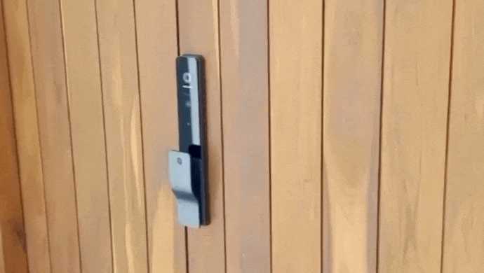 Philips DDL 720 reconociendo palma de la mano